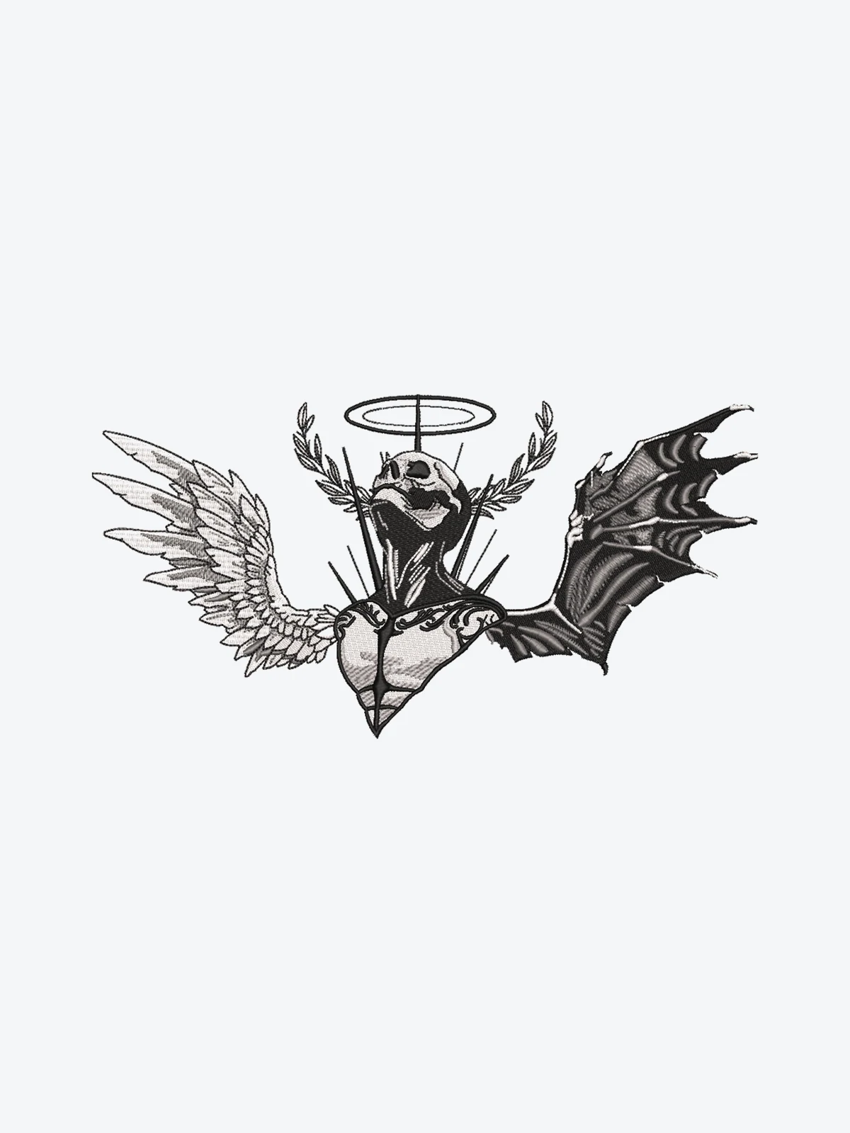 Demonic Angel — Stickdesign