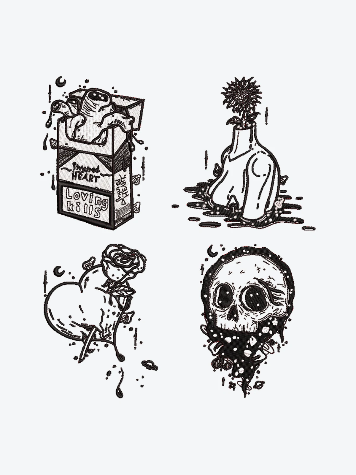 Lost Pack — Stickdesign