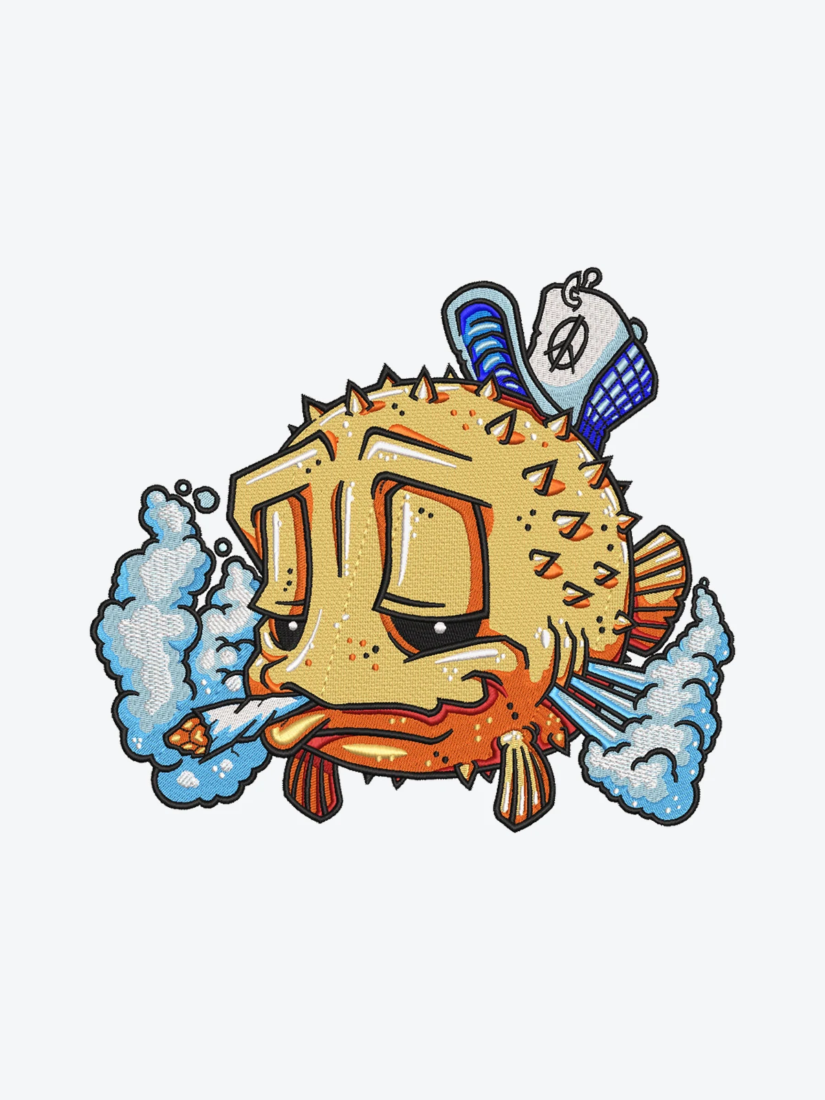 Puffer Fish — Stickdesign