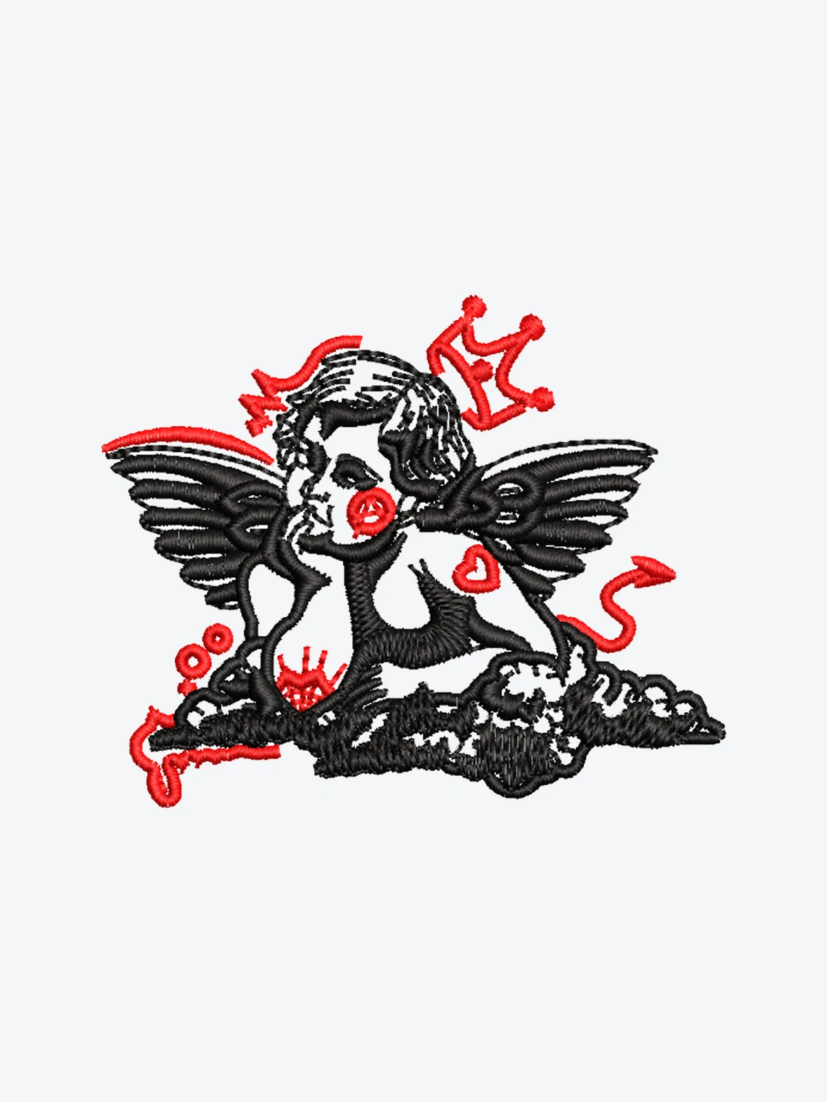 Rebel Angel — Stickdesign