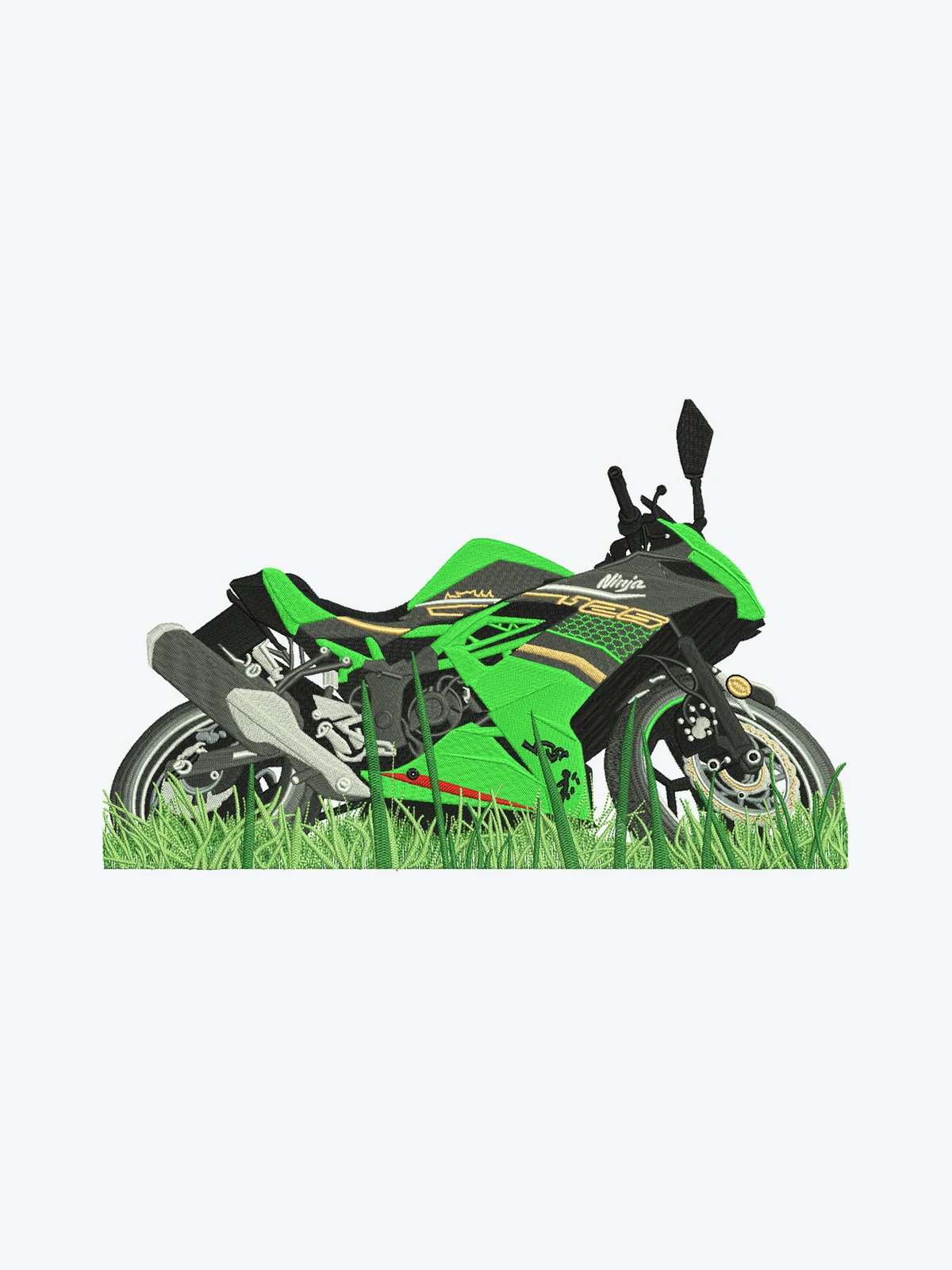 Sports Bike — Stickdesign