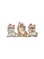 Kitty Party ,cat Embroidery embroidery artwork preview