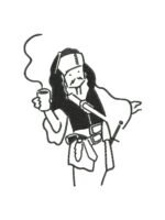Pirates Coffee embroidery artwork preview