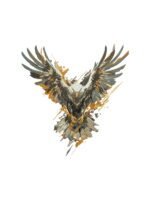 Eagle embroidery artwork preview