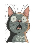 Eat What embroidery artwork preview