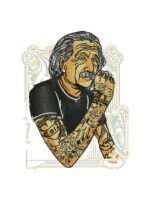 Einstine embroidery artwork preview