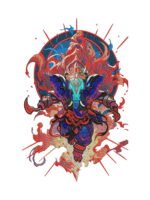 Ganesha embroidery artwork preview