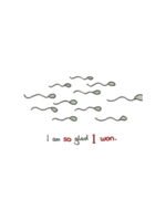 I Won embroidery artwork preview