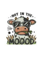 Mood embroidery artwork preview