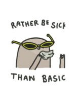 Sick Than Basic embroidery artwork preview