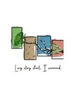 Long Story Short I Survived embroidery artwork preview
